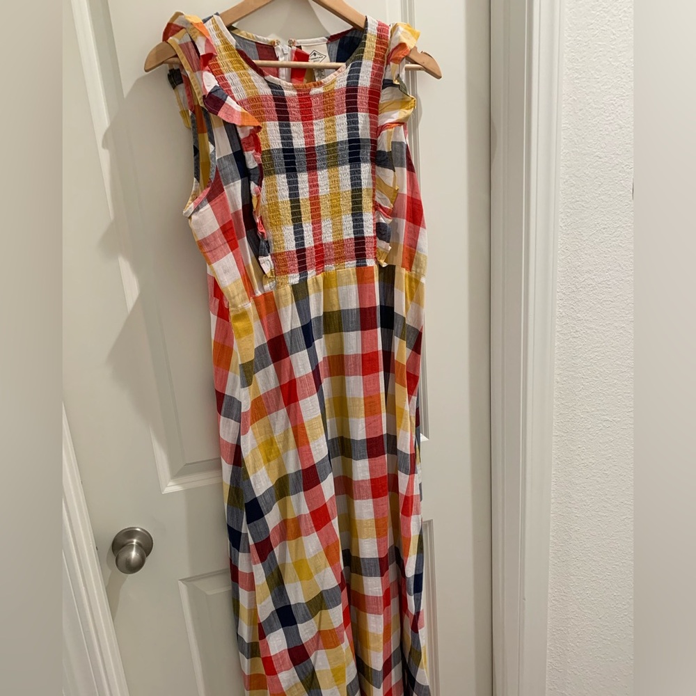 St. John's Bay Colorful Checkered Maxi Dress - Picture 3 of 4
